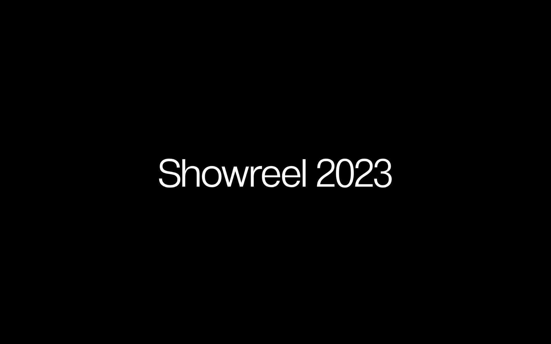 Showreel
